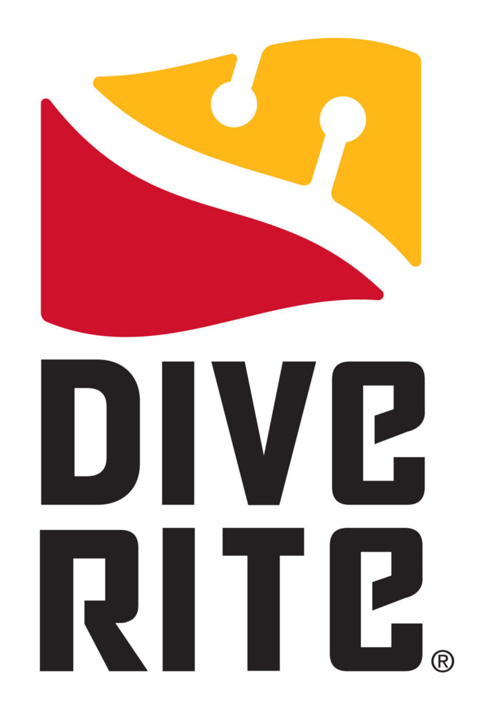 Dive Rite full color logo. DiveRite. Dive Rite at Spartan SCUBA.